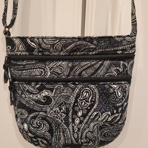 Vera Bradley Trio Zip Hipster Stellar Paisley.  Like new!